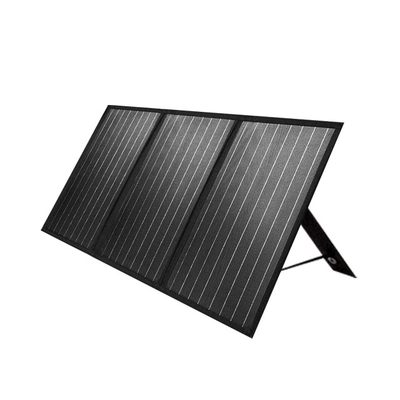 foldable solar panel with mppt charge controller folding solar panel waterproof moving trailer 166mmx166mm