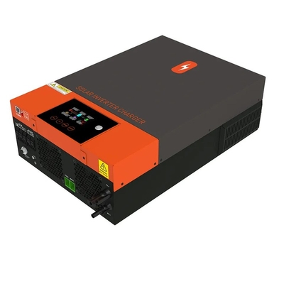 WIFI&amp;amp;GPRS available for IOS and android High Frequency 6.2KW 48V 220V Inverter Charger Built-in 120A MPPT Charge Controller Pure Sine Wave Hybrid Solar Inverter