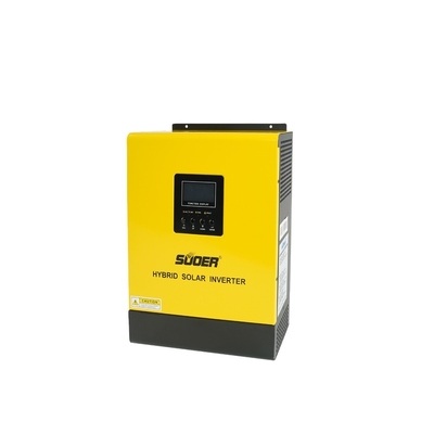 Suoer 3000VA 24v 230v Power Off Inverter 3Kva to Grid Hybrid Inverter PWM Single Output Hybrid Solar Inverter 45*34*32.5CM